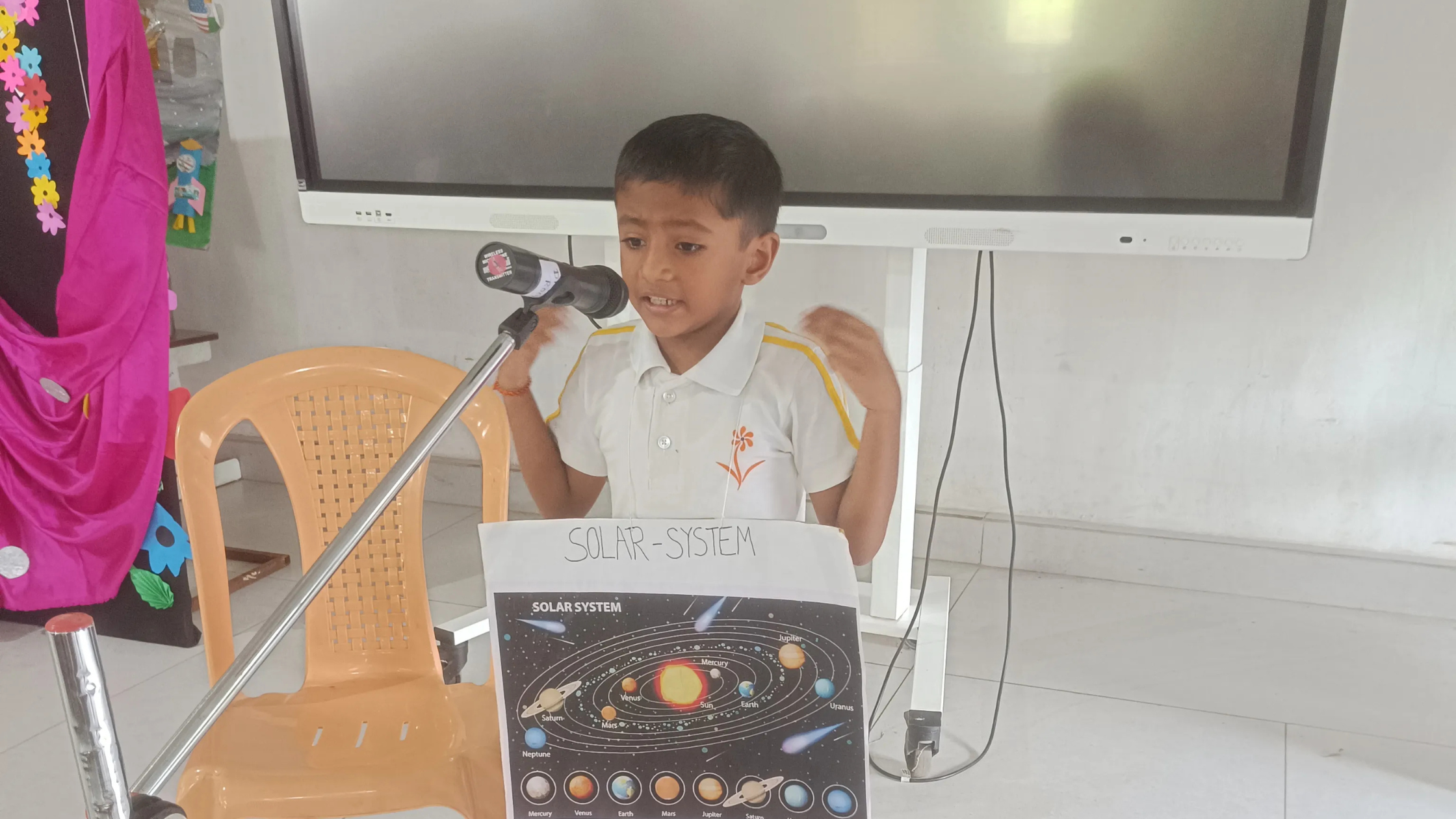 English Show & Tell Competition (Std I & II)
