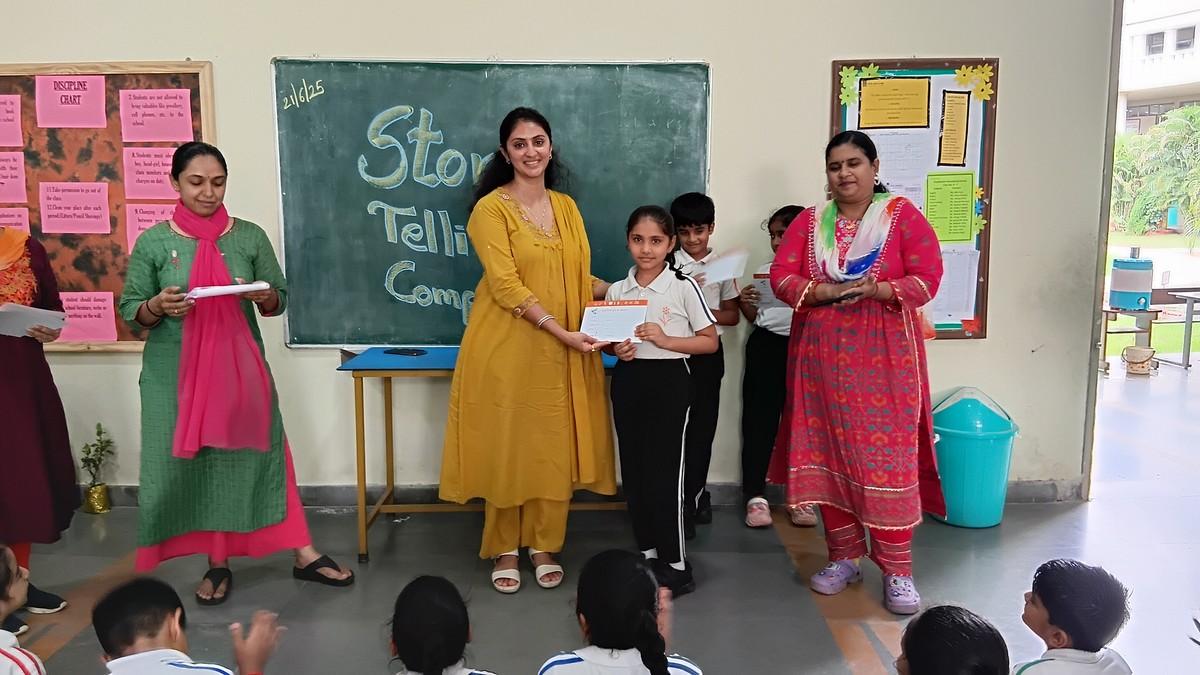 English Story Telling Competition (Std III)